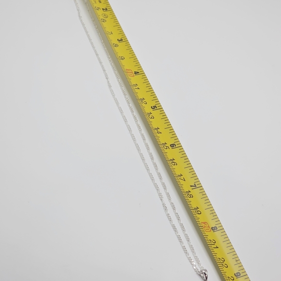 Dainty Moissanite S925 Solid Silver Cross Pendant Necklace - Picture 3 of 8